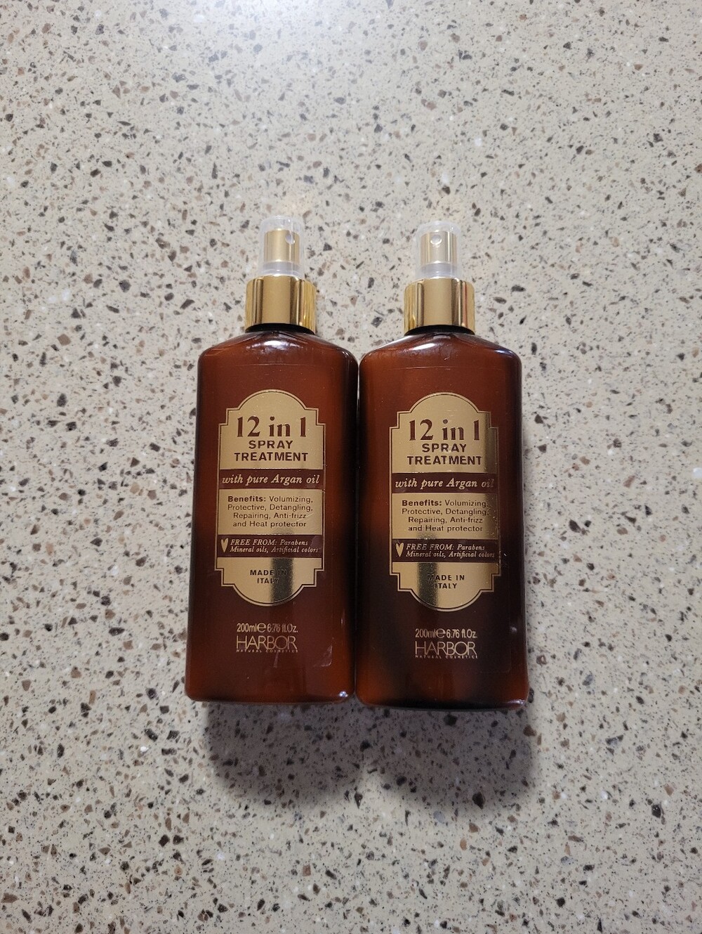 2 Harbor 12 In 1 Spray Treatment Volumizing Heat Protector Anti Frizz 6.76 oz Ea